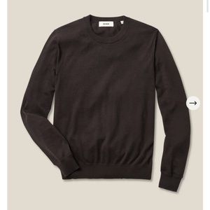 Buck Mason California Cashmere Crew - Black